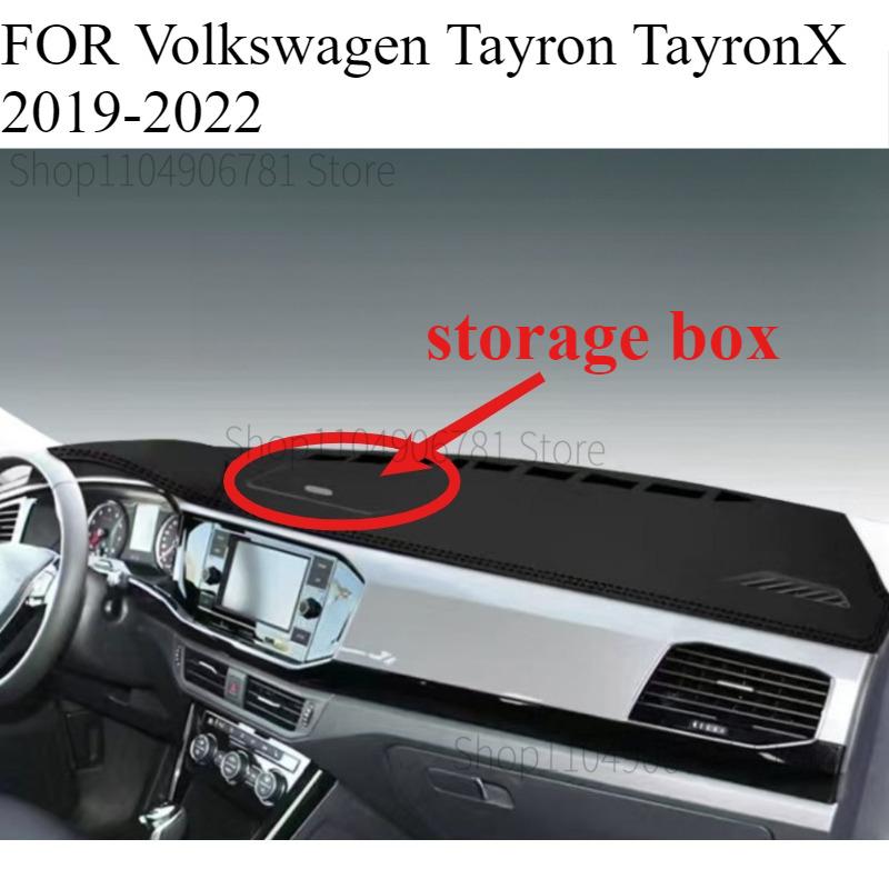 FOR Volkswagen Tayron TayronX - Car Dash Mat Dashmat Dashboard Mat Cover Sun Shade Dash Board Cover Carpet Accessories