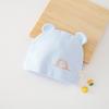 Pure Cotton Double Layer Newborn Hat for 0-3 Months, Suitable for Autumn/Winter