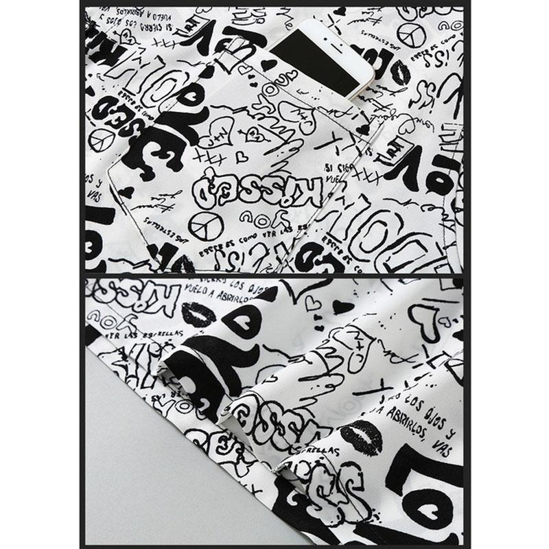 Spring and Autumn Plus Size Loose Thin Long-sleeved Printed Shirt Plus Fat Long-sleeved Shirt Men's Casual Shirt 4XL-12XL