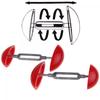 2Pcs Useful Unisex Mini Adjustable Width Extender Shoe Aid Shoe Stretchers
