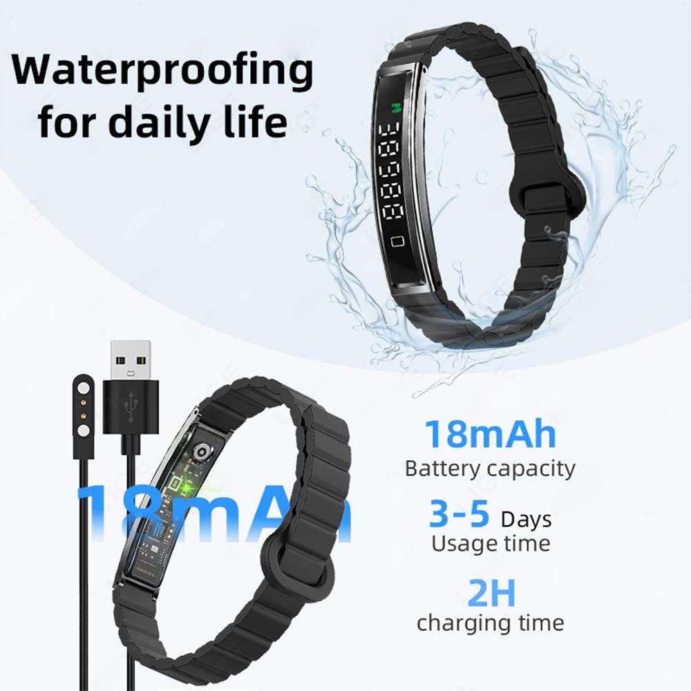 LIGE Nuovo Braccialetto Intelligente Sport, Fitness e Rilevamento Salute Impermeabile Bluetooth Smart Bracelet