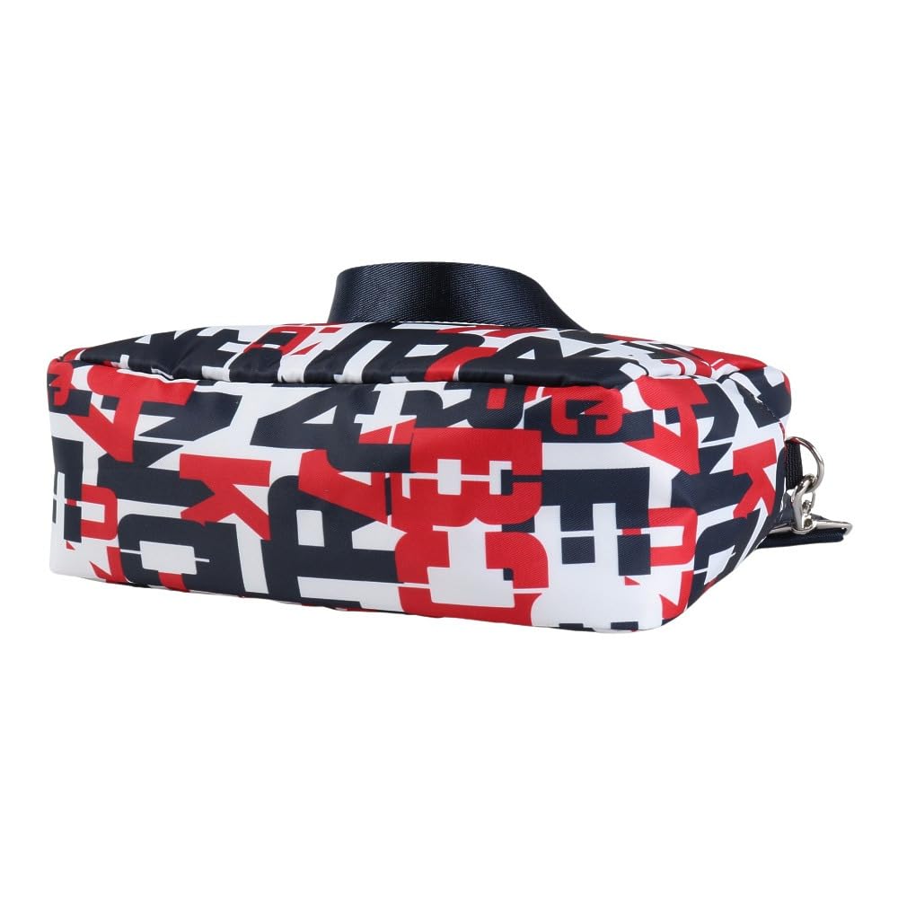 Round Bag RED F Round 2WAY Pouch Red [Crank]