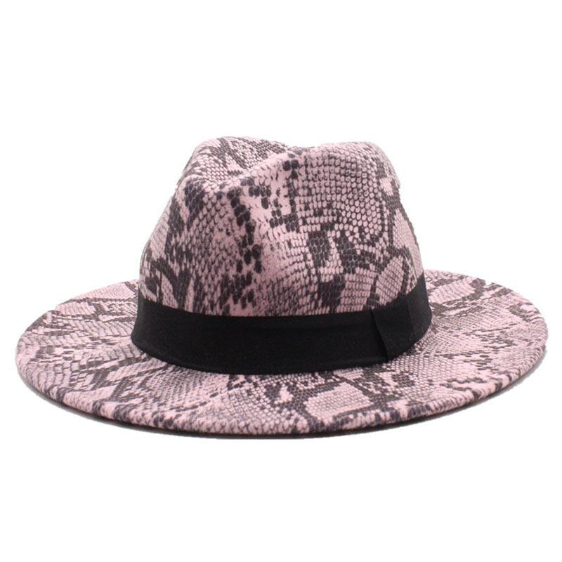 British Style Hat 9.5Cm Large Edge Woolen Top Hat Men'S And Women'S Warm Fringed Jazz Hat