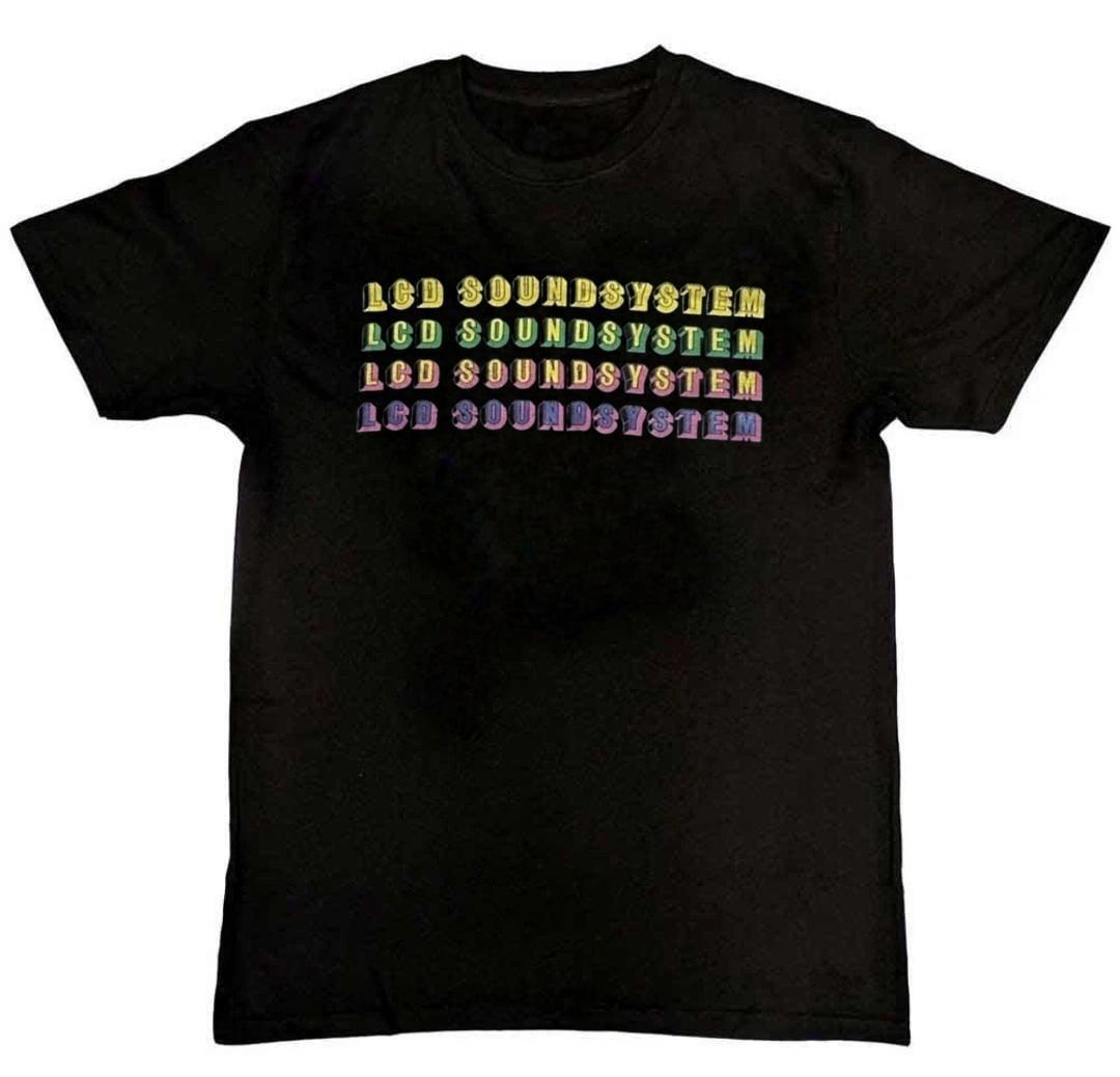 Vintage LCD Soundsystem Graphic Print Mens T-Shirt M