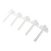 Plastic Feeder Bee Feeder 40pcs Beekeepers Tool Plastic Sealing White For Bee Garden Bee Food Feeder For Beekeepers Tool