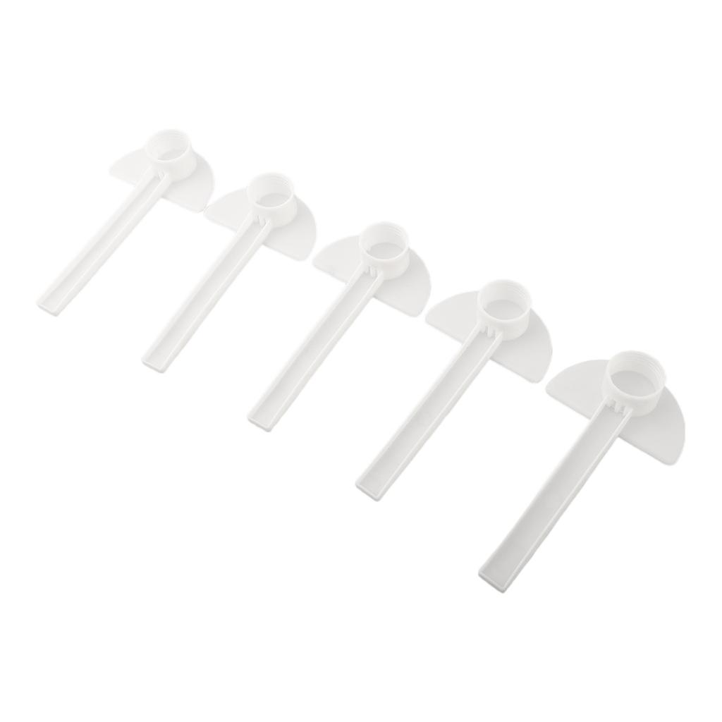 Plastic Feeder Bee Feeder 40pcs Beekeepers Tool Plastic Sealing White For Bee Garden Bee Food Feeder For Beekeepers Tool