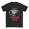 Herren T-Shirts Stallones Cobra Film Hipster Reines Baumwoll-T-Shirt Kurzarm T-Shirt Rundhals Kleidung Große Größen