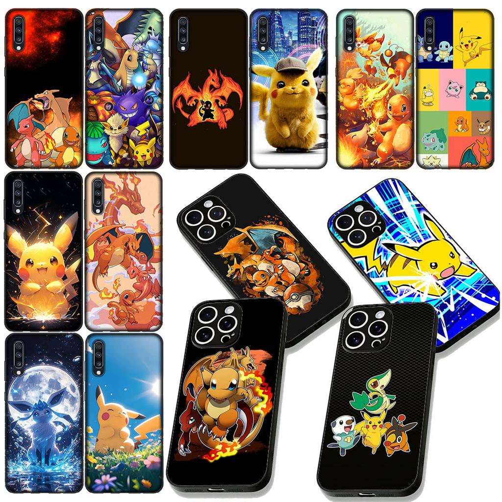 Charmander P-Pikachus P-Pokemons Phone Cover for Motorola Moto Edge 70 60 Fusion NEO Pro G Stylus G56 G96 G52 G04 G05 20 Case