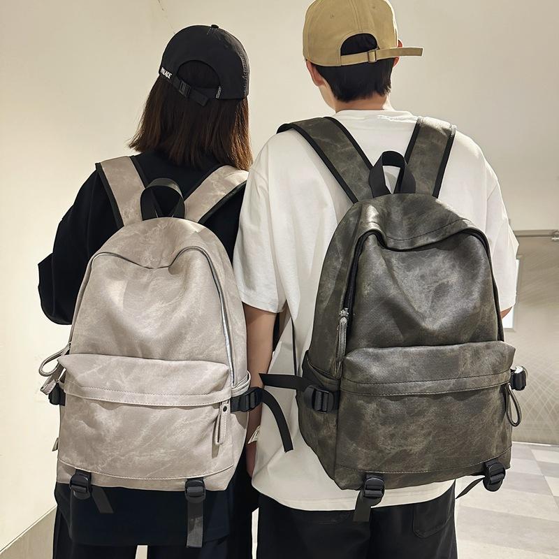 Schoolbag spring fashion new trendy unisex student schoolbag trendy Korean version large capacity leisure travel versatile backpack