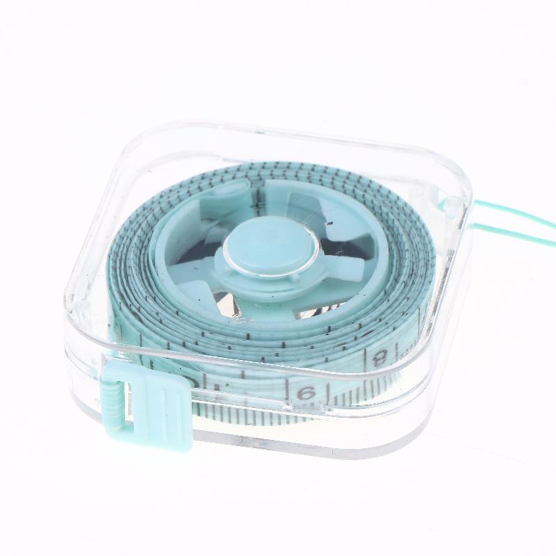 2-Meter Mini Metrisch Und Imperial Langlebiges Maßband Multifunktional Und Hochpräzise Haushalts Schrumpf-Maßband