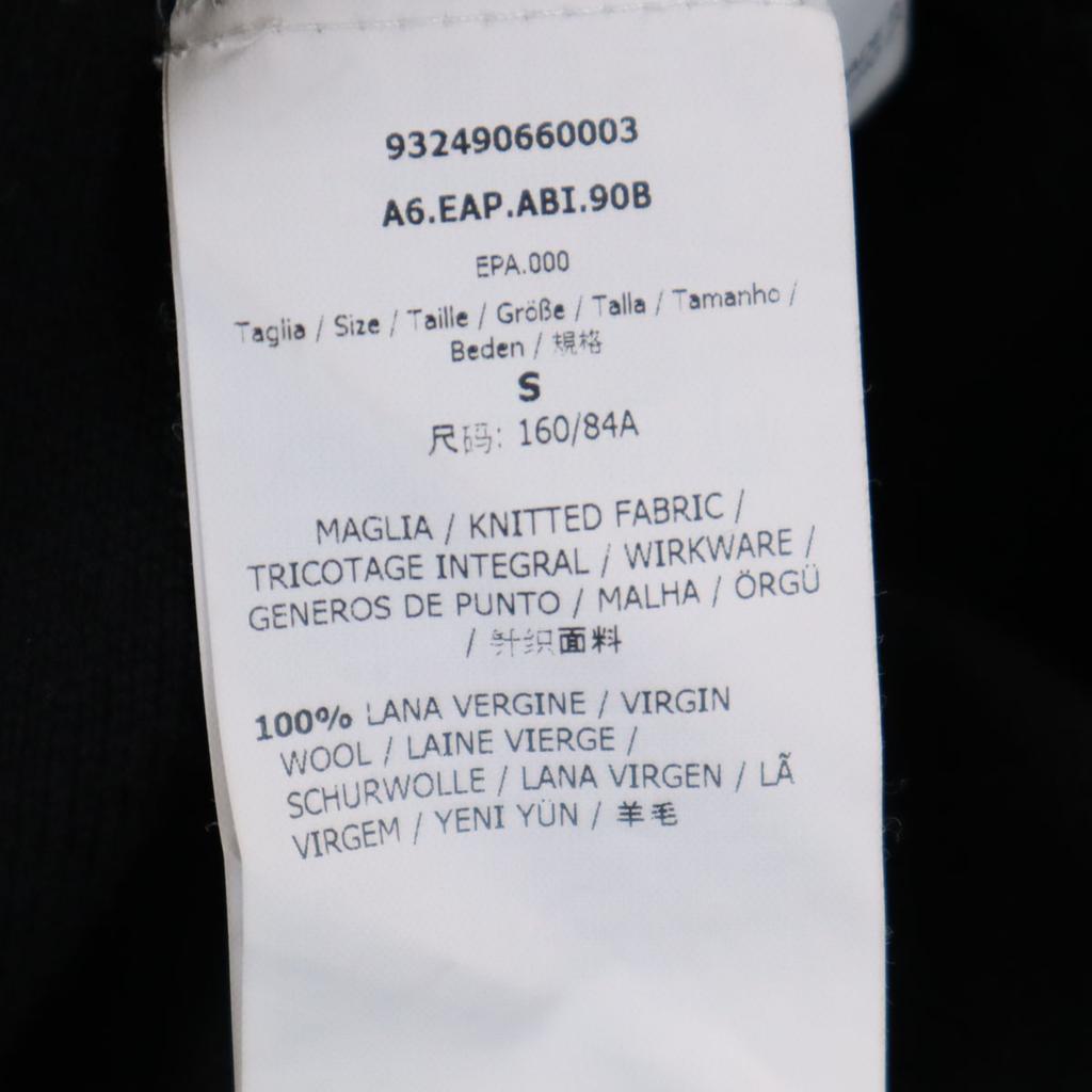 MAX&CO Long Sleeve Knit One Piece S Black Women Used