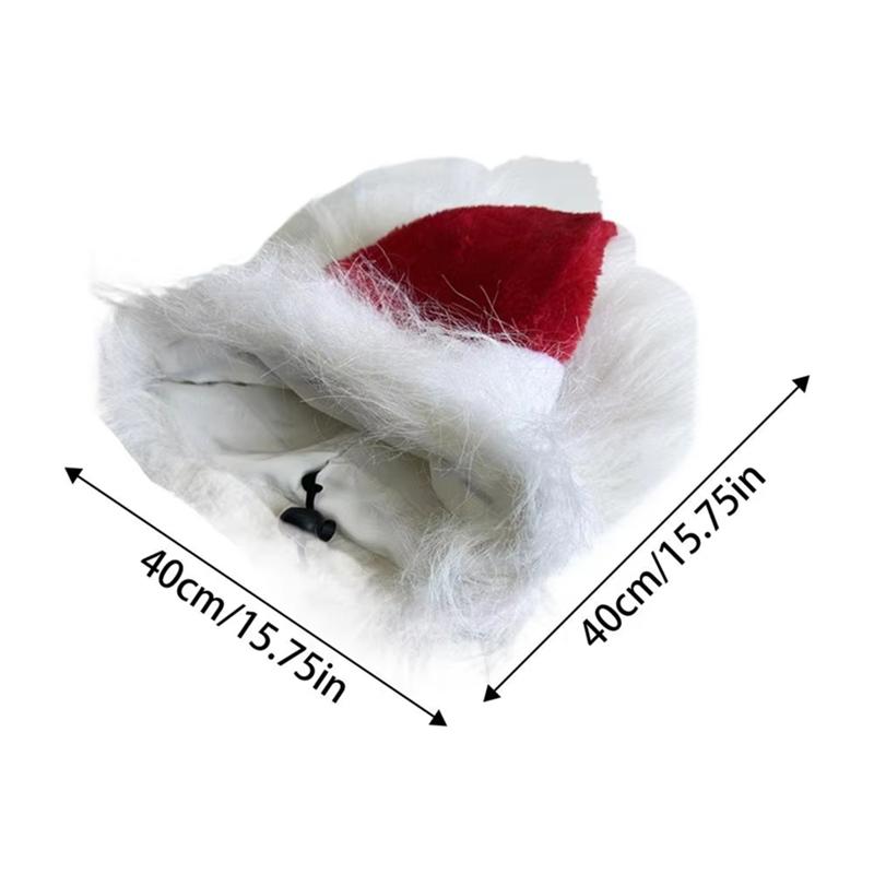 Cat Dog Christmas Santa Hat Funny Cute Santa Hat Pet Costume For Winter Days Night Family Friends Youth Teens Girl Boy