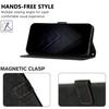 Wallet Case for Poco X8 Pro Max 5G - Leather/PU, Black, Shockproof