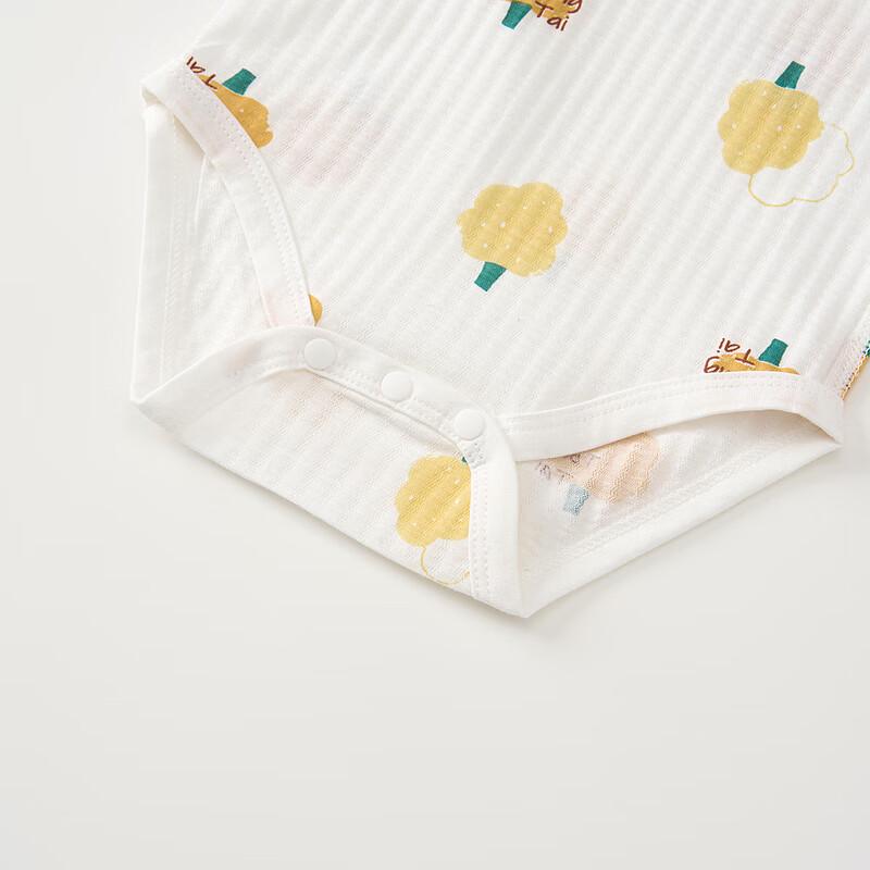 TONGTAI Baby Summer Short Sleeve Cotton Bodysuit