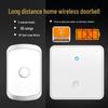 Wireless Self-Powered Doorbell: Long-Range, Waterproof, Large Panel, Elderly Call Button, Universal Fit