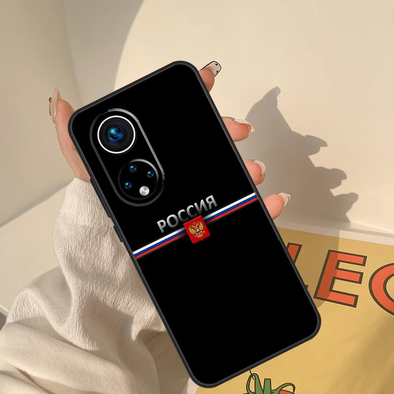 

poccnr russia flag Case For Huawei Honor X8a X8 X7 X9a 50 70 90 Magic5 Lite P40 P20 P30 P60 Pro P Smart Cover Huawei P20 Pro