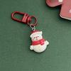 Cartoon Santa Claus Keychain Ornament - Cute Christmas Gift for Backpack or Home