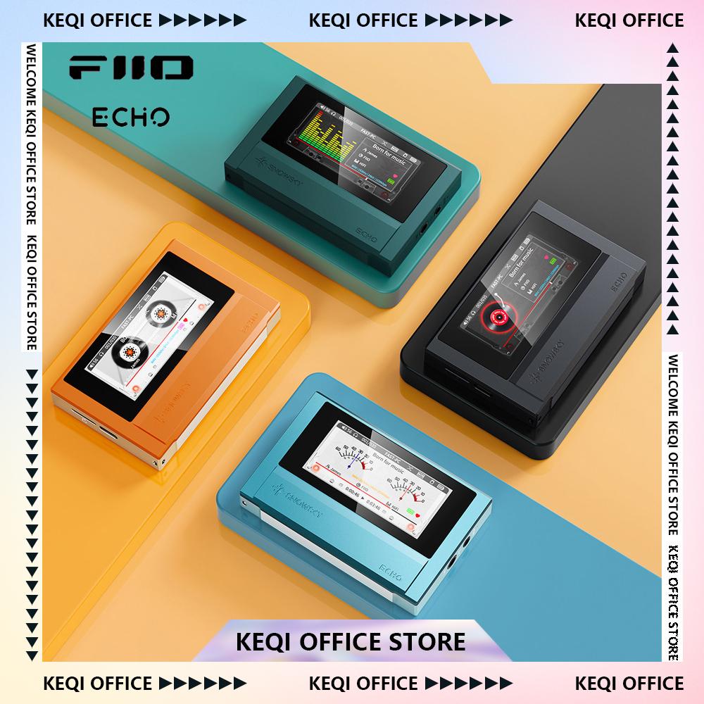 FiiO SnowSky ECHO MP3 Player Bluetooth Lossless Decoder Dual Output Support DSD WAV Hi-Res Audio Player Portable MP3 Custom Gift