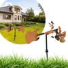 Handmade Metal Drummer Windmill, Drummer Windmill Garden Decoration, Percussionist Music Figurines,Fun Wind-Powered Sculpture