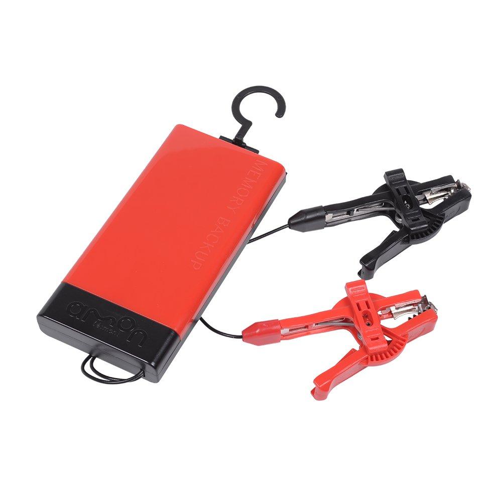 

() amon 4977 Резервное питание памяти автомобиля, Защищает память во время замены, Предотвращает сброс