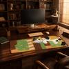Large Size Keyboard Mice Mat Non-slip Laptop Table Mat New Rubber Mouse Pad  Office