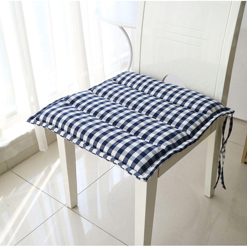 

Всё Большая Распродажа! Тонкая однотонная и простая клетчатая ткань, подушка на сиденье, подушка на обеденный стул, студенческая подушка, подушка на офисное сиденье Big Sale Small Gingham Thin Cushion 40X40cm