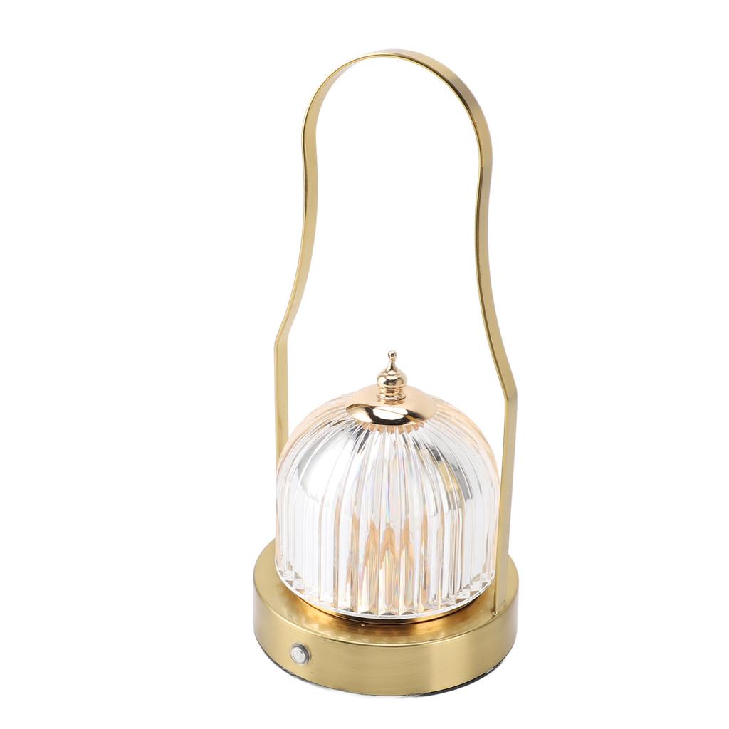Portable Cordless Lantern LED Table Lamp USB Rechargeable 3600mAh Battery Operated 3 Color Temperature Touch Dimmable Night Lamp