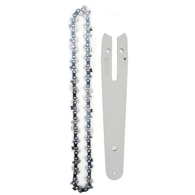 Garden Tool Parts Accessories 6'' Guide Bar and 1/4"37Links Chain for Lithium Electric Saw