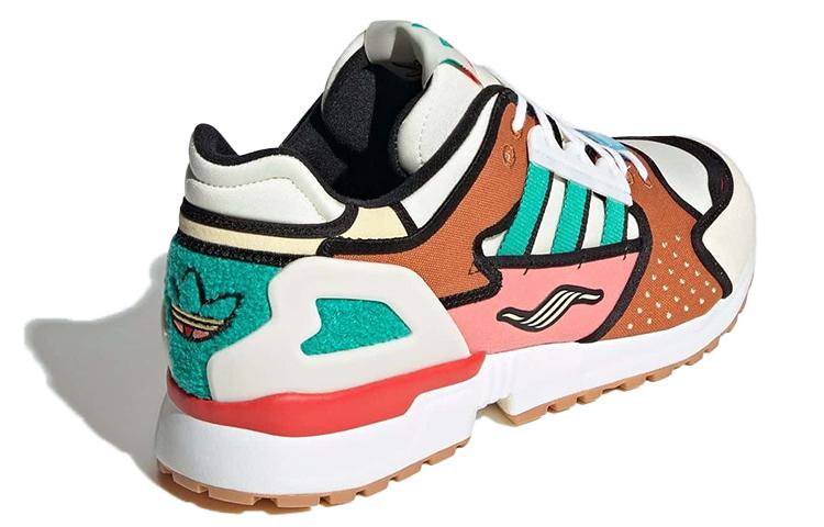 Zx 10000 The Simpsons x Zx 10000 Adidas Originals 'A-ZX Series - Krusty Burger' H05783