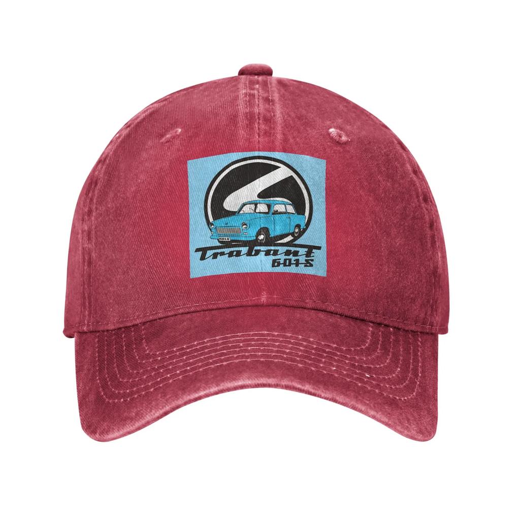 Trabant Denim Fabric Cap Casual Baseball Caps Adjustable Hat Summer Unisex Baseball Hats