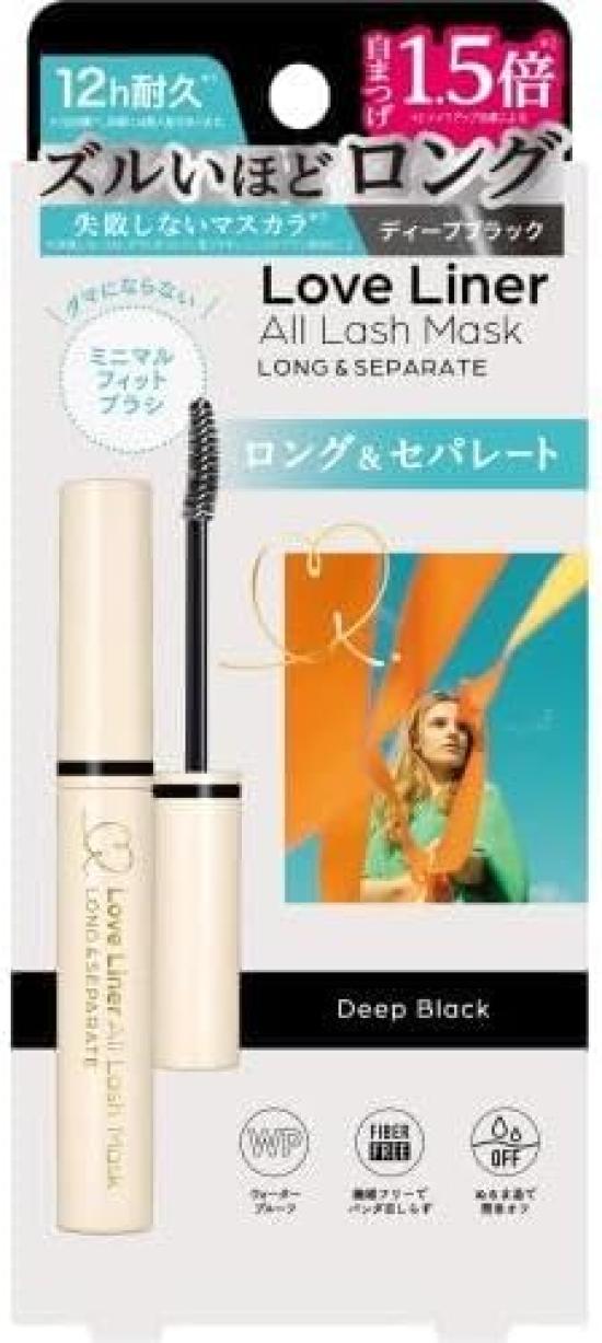 

msh Love Liner All Lash Mask Удлиняющая разделяющая тушь Глубокий черный &