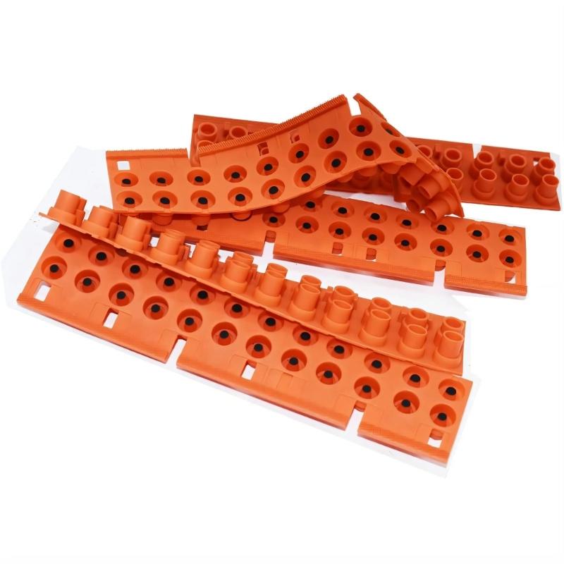 Pack of Professional Silicone Pads Designs for Electronic Keyboard Key Repair Offering Durability Easy Installation