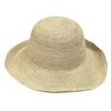 60Cm Big Head Circumference Extra Fine Raffia Woven Hand Crochet Straw Hat Women'S Summer Foldable Sunscreen Sunshade Fisherman Hat