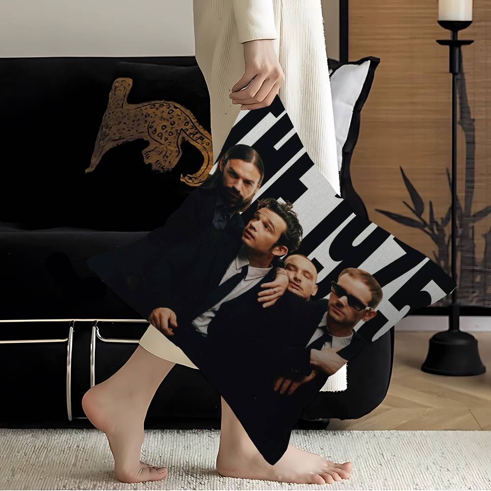 The 1975 Rock Band Pillowcase toon Gift Cushion Cover Bedroom Home Sofa Chair Seat Decor pillow case