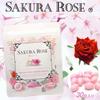 Concentrated Raw Supplement Sakura Rose 30 Capsules Rich ingredients fragrant from the capsules Cherry blossom and rose scent