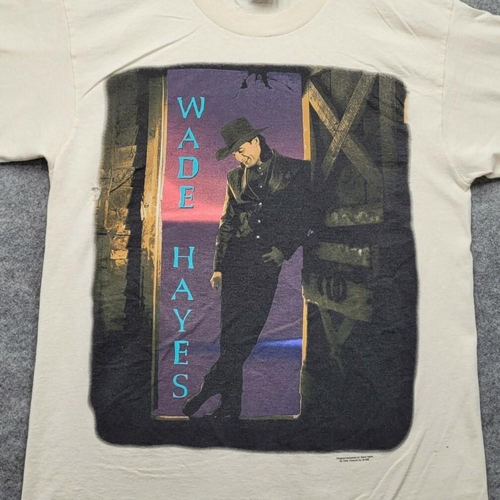 Hot Wade Hayes 1997 On A Good Night Concert Tour  Reprint All Size U65.114 Unisex T-Shirt XXL
