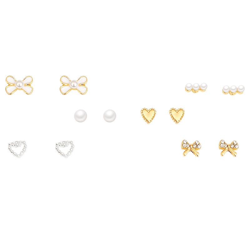 S925 Silver Needle Versatile Earrings Set – High-End, Light Luxury Forest Design for Women