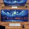 HD print XXL Van Gogh Oil art starry sky Mouse Pad Gaming Laptops Keyboard Mat Deskmat Pc Accessories Desk Protector Mats carpet
