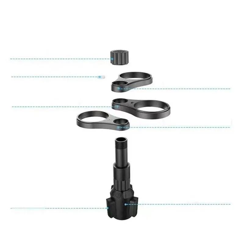 Car Cup Holder Expander Adapter 360 Rotating Insert Drinks Support Adjustable Base Car Cup Mount Beverage Bottle Bracket