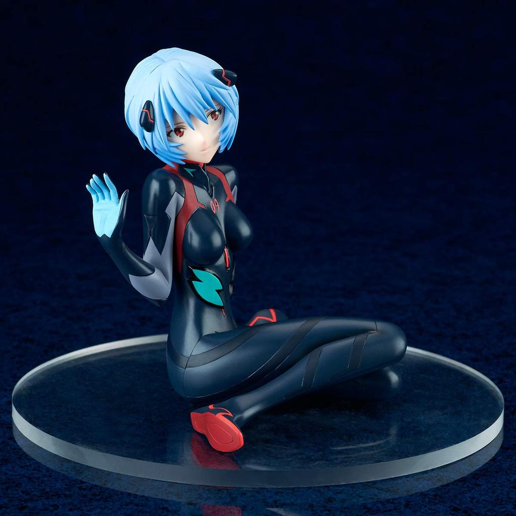 Rebuild of Q Ayanami Rei Plug Suit scale PVC lakovaná hotová figurka Evangelion (předběžný název) Ver. 1/7