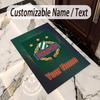 Crystal Velvet Rug Rapid Wien FC Print Custom Name Text Floor Mat Home Decor