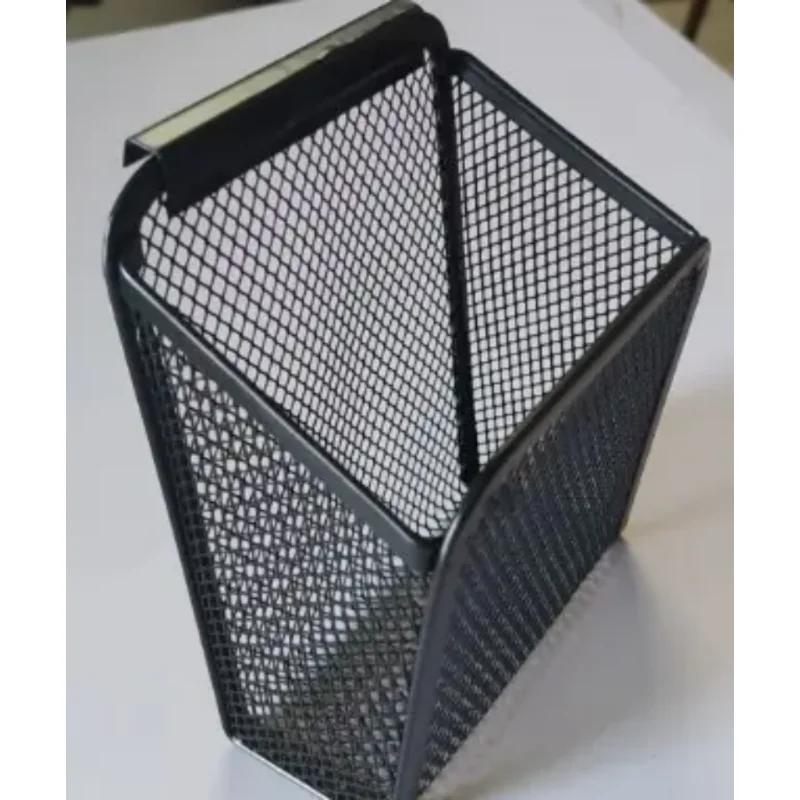 Für Schule Büro Desktop-Organizer Schreibwaren Metall Hohl Bleistift Halter Lineal Stift Bleistift Lagerung Box Stehen Container