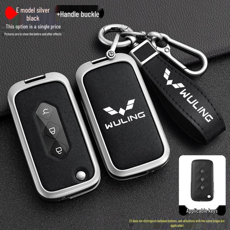 Wuling Xingchen 2022 Key Cover for Jiachen Xingyao Edition – Folding Metal Car Key Shell