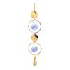 Pegador de Sol de Cristais Coloridos, Pegador de Sol Pendurado com Corrente, Ornamento de Sino de Vento com Bolas de Cristal para Janela Casa Jardim Dia de Natal Festa Casamento