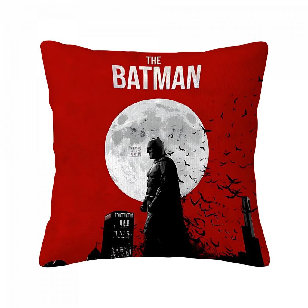 Batman Things for the Room Throw Pillow Cases Cover Decorative Pillows Interior Decoration Personalized Gifts Home Decorations