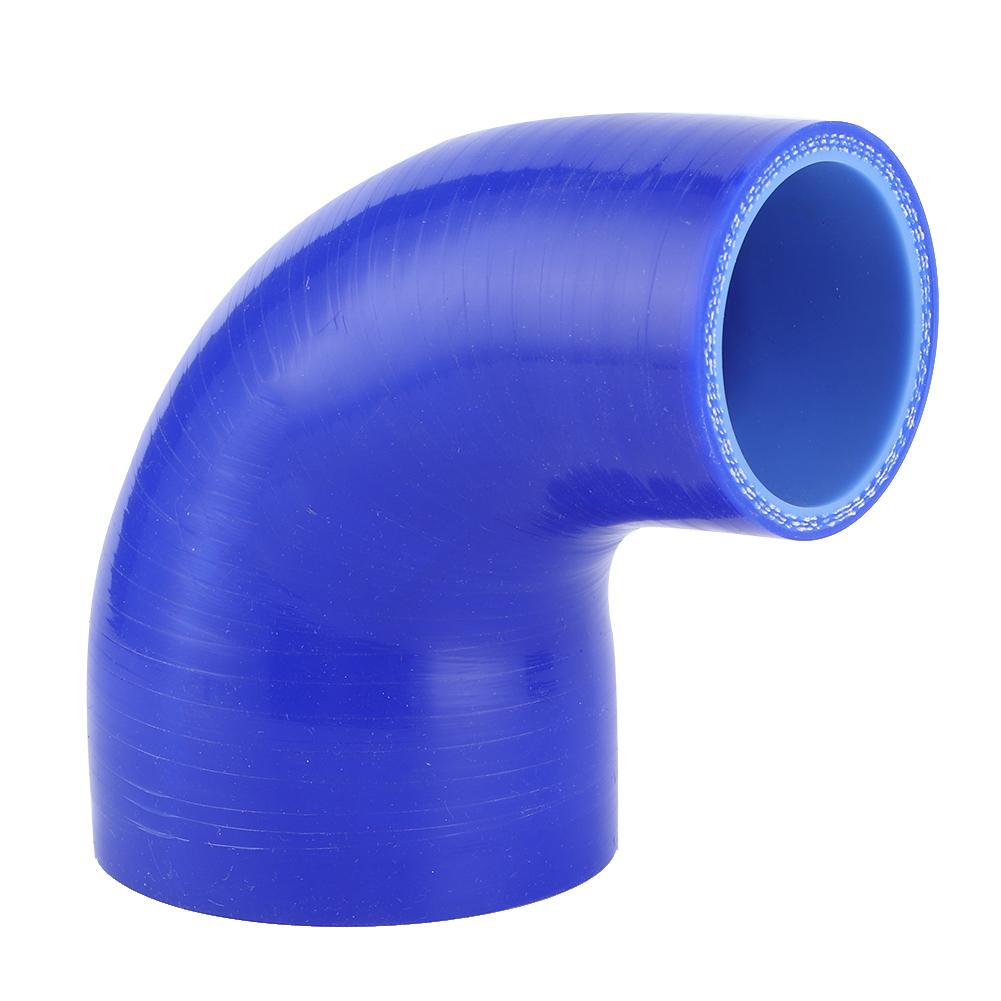 4Ply Silicone Coupler Hose for Turbo Intake Intercooler Pipe Tube 2in To 3in 90 Degrees  Car Modified
