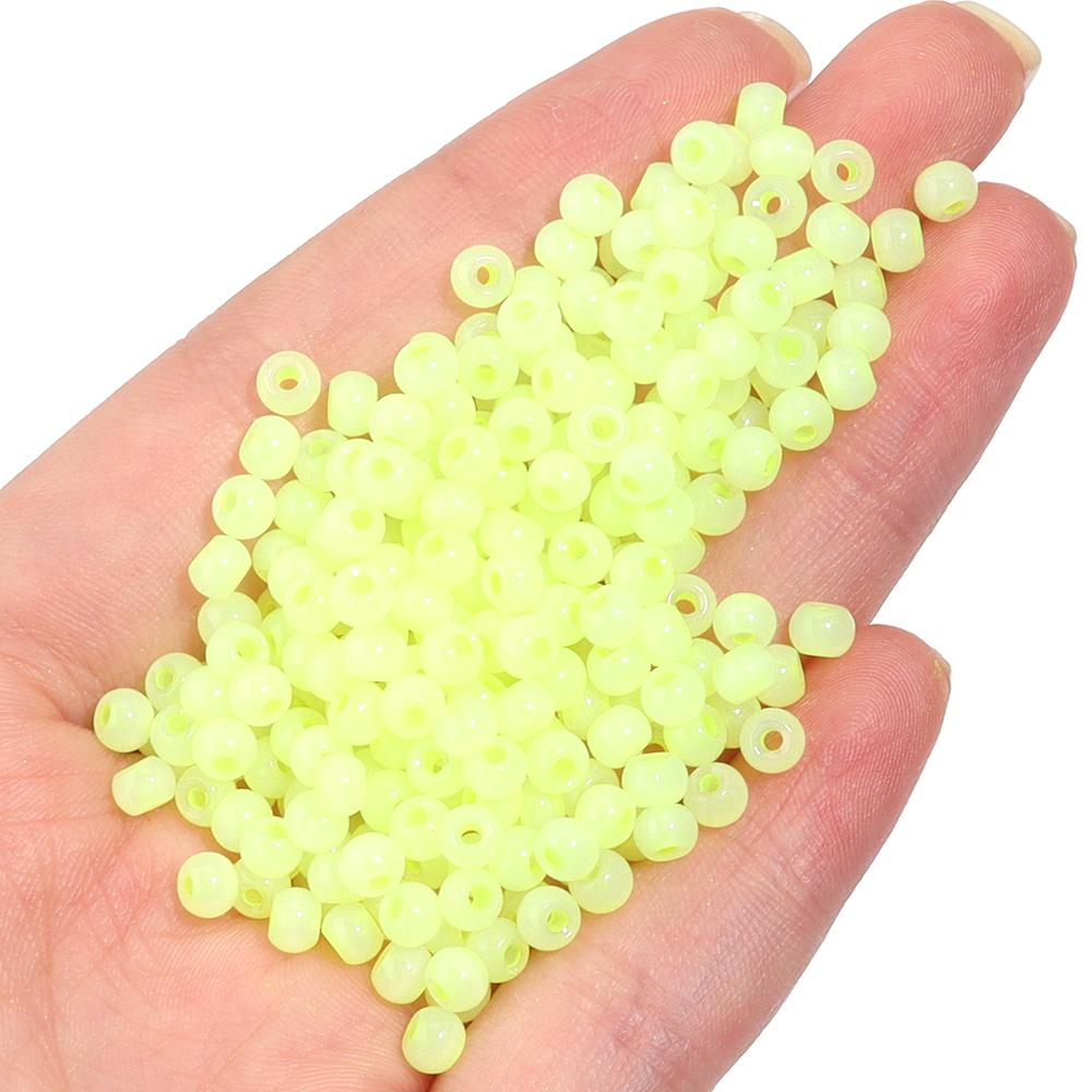 40g/lot 4mm Cat Eye Seed Beads Color Round Glass Rice Beads for DIY Bracelet Necklace Earring Jewelry Handmade Beaded Findings