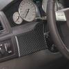 For Chrysler 300 300C Carbon Fiber Interior Steering Wheel Surround Cover Trim