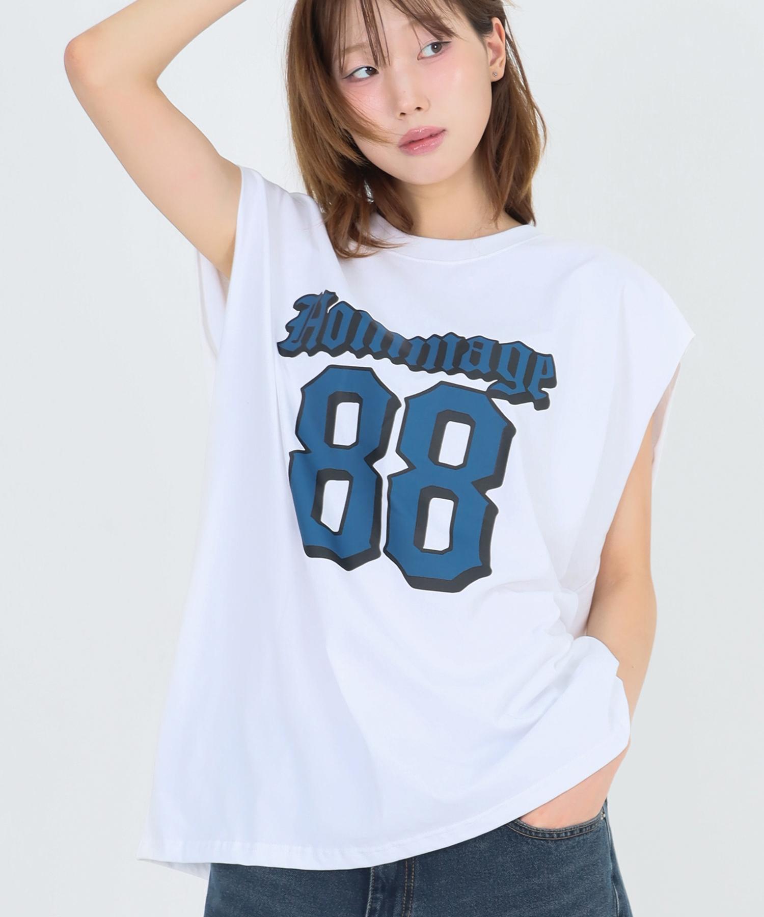 Row Lab 88 Homage Cutoff Sleeveless - White M