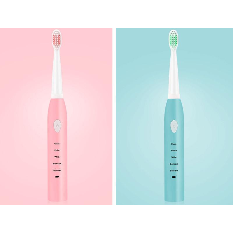 Premium Electric Toothbrush With Acoustic Vibration And Dual Clean Crest Technology